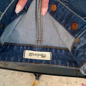 Madewell Jean skirt
